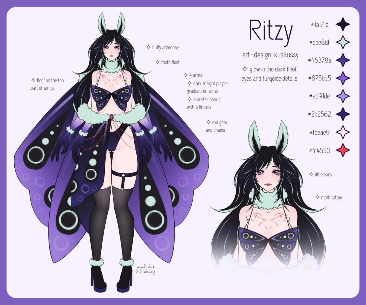 ✦ RITZY REF SHEET 2 ✦