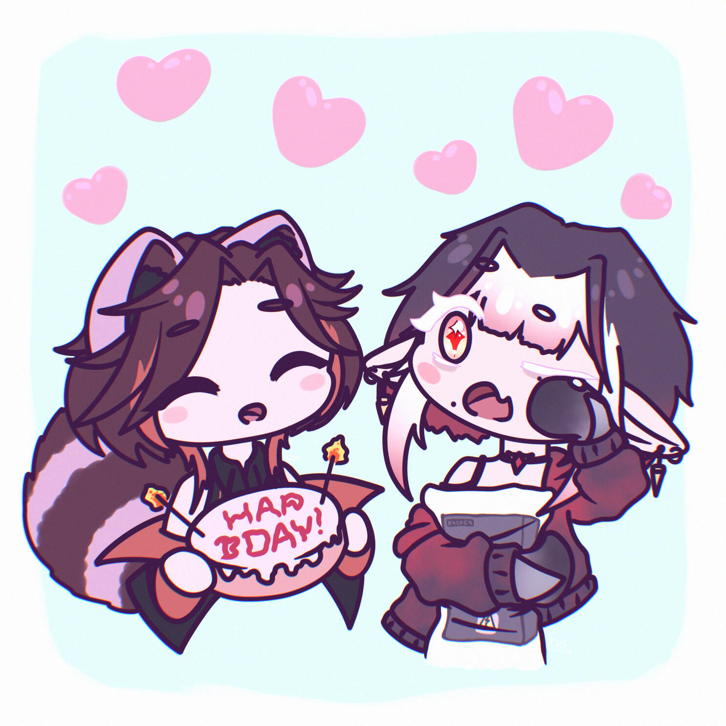 ✦ CHIBI BIRTHDAY DOODLE ✦